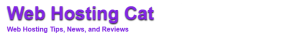 Web Hosting Cat Header Logo