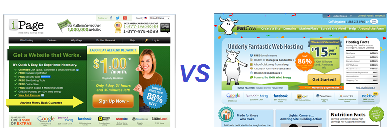 iPage vs Fat Cow