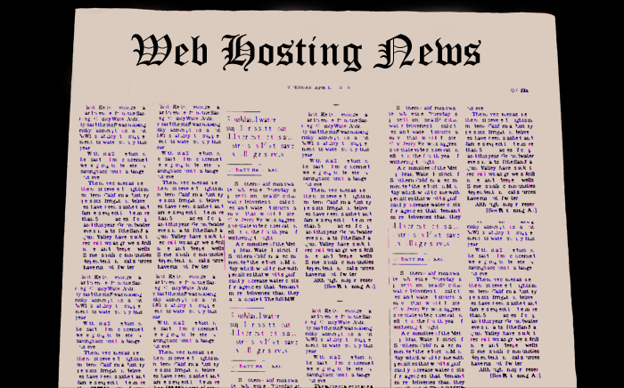 Web Hosting News and Notes