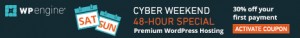 WP Engine Cyber Weekend