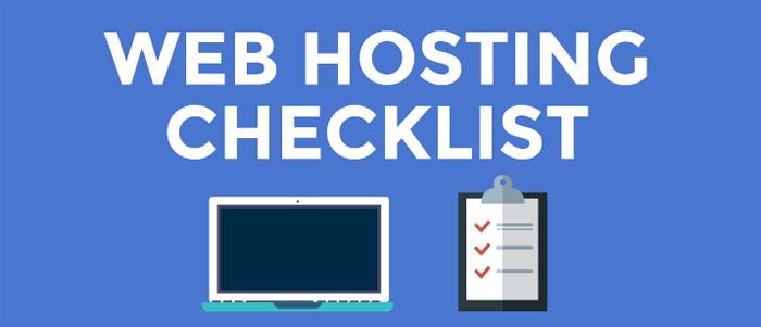 Featured Web Hosting Checklist