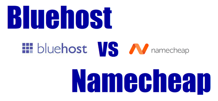 bluehost-vs-namecheap
