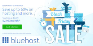 Bluehost Black Friday Discount