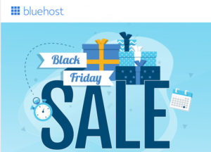 Bluehost Black Friday Cyber Week